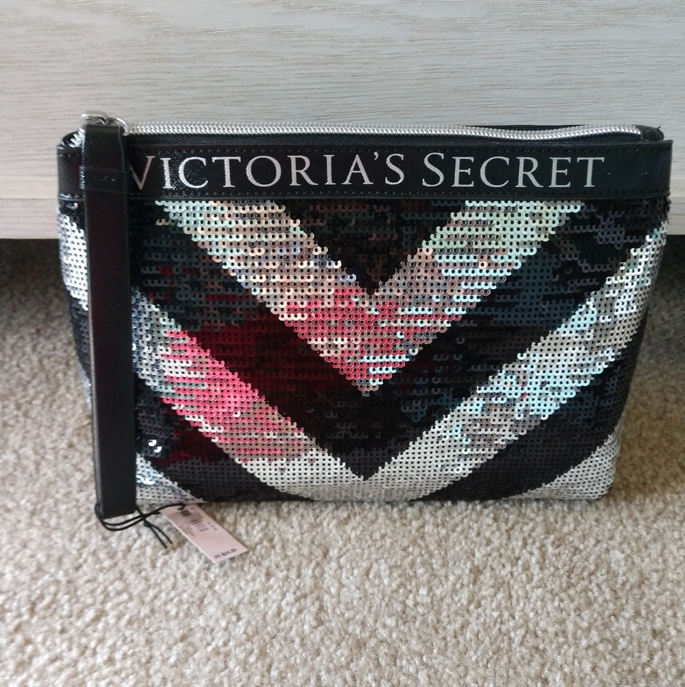 Victoria's Secret sequined clutch